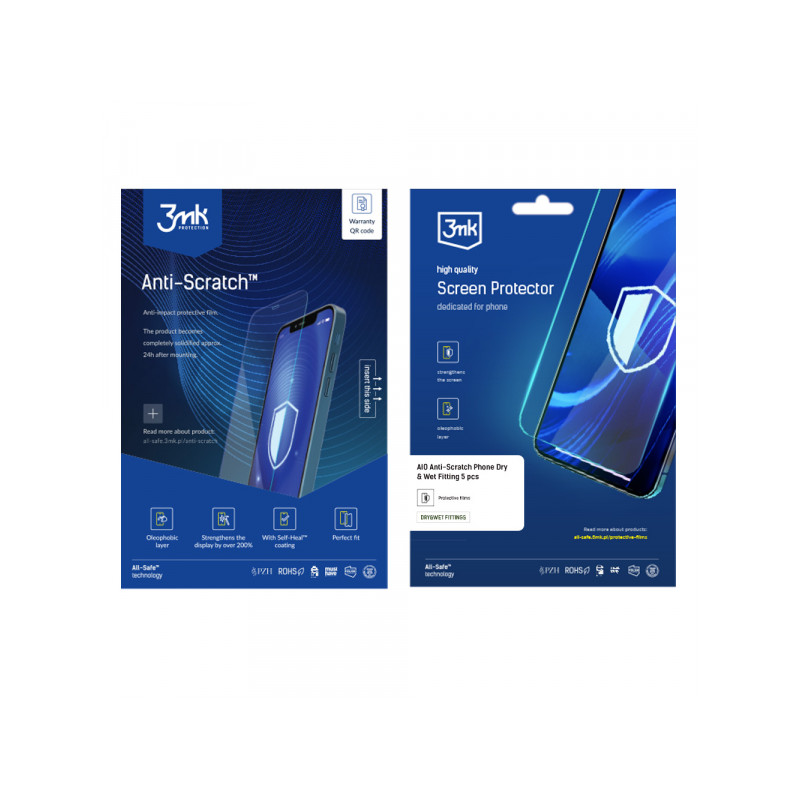 Nutitelefoni kaitsekile Universaalne Universāls Täiesti ohutu kriimustuskindel telefon