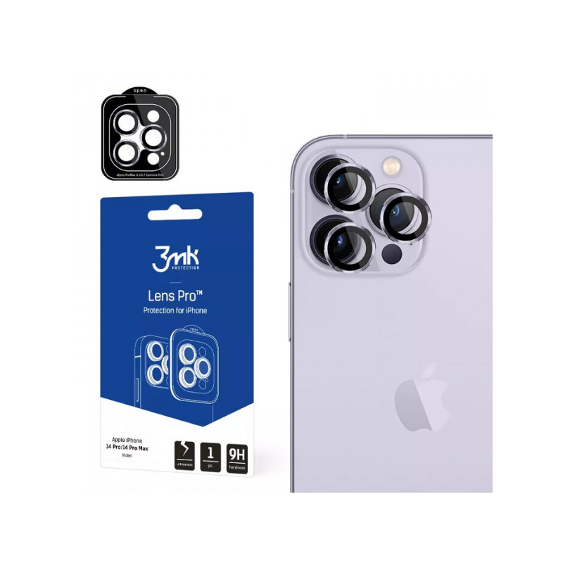 Nutitelefoni kaamerakaitse Õun iPhone 14 Plus Objektiiv Pro Violetne