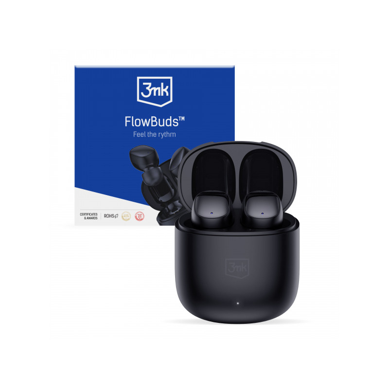 Bezvadu austiņas FlowBuds Black