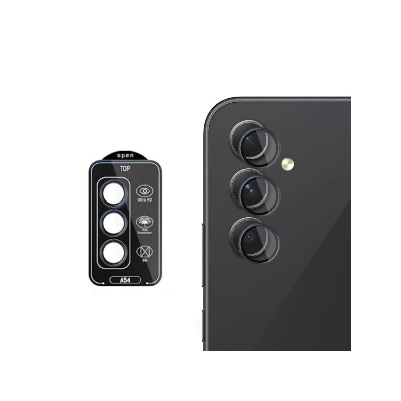 Nutitelefoni kaamerakaitse Samsung Galaxy A54 5G Objektiiv Pro Must
