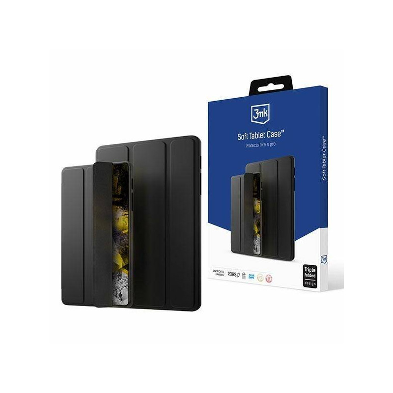 Planšetdatora atveramais maciņš Samsung Soft tablet Black