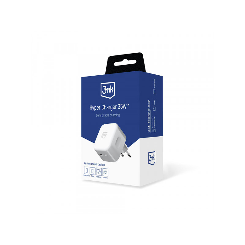 Strāvas adapteris Hyper Charger 35W Balta