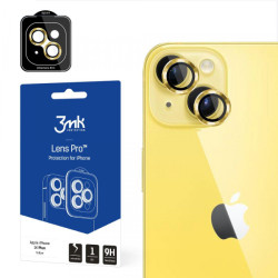 Viedtālruņa kameras aizsargstikls Apple Iphone 15 Lens Pro Yellow