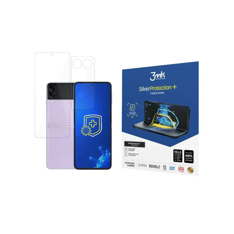 Viedtālruņa aizsargplēve Samsung Galaxy Z Flip 5 5G Silver Protection PL FE
