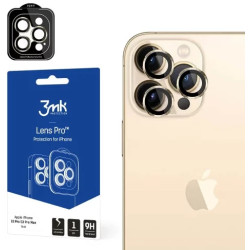 Viedtālruņa kameras aizsargstikls Apple iPhone 15 Pro Max Lens Pro Tumši zelta