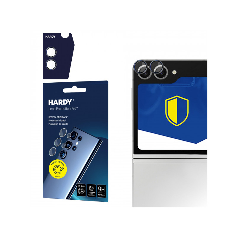 Nutitelefoni kaamerakaitse Samsung Galaxy Z Flip 6 Hardy lääts Must