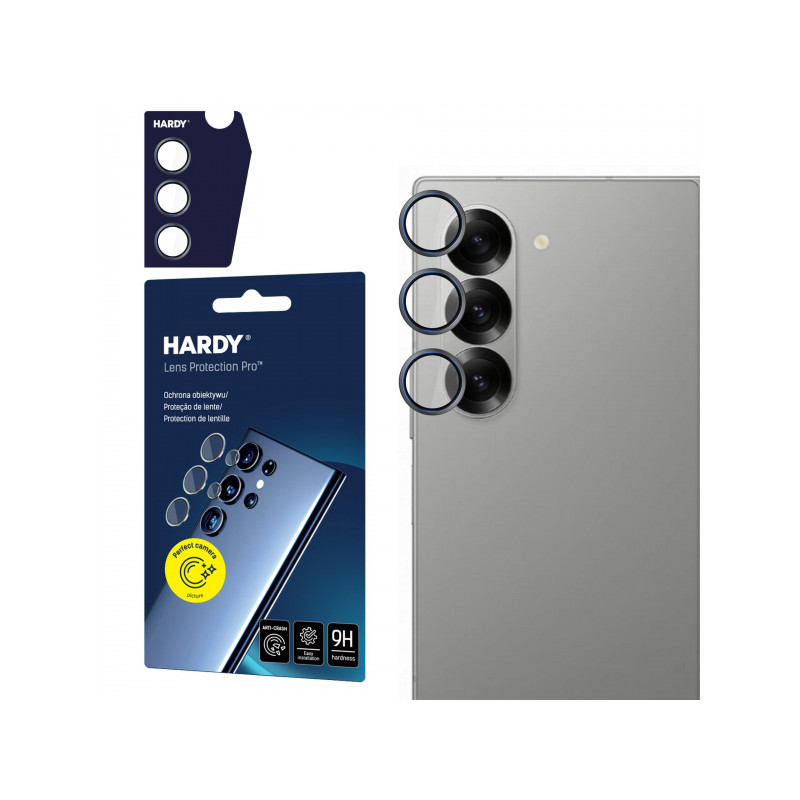 Nutitelefoni kaamerakaitse Samsung Galaxy Z Fold 6 Hardy lääts Must