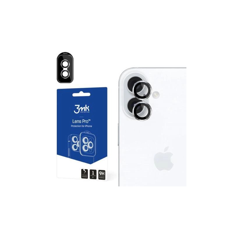 Nutitelefoni kaamerakaitse Õun Iphone 16 Plus Objektiiv Pro Hõbe