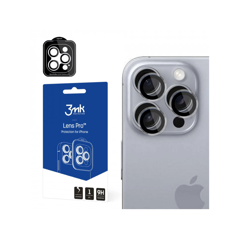 Nutitelefoni kaamerakaitse Õun iPhone 16 Pro Max Objektiiv Pro Läbipaistev