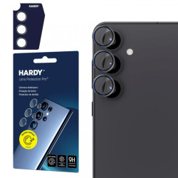Viedtālruņa kameras aizsargstikls Apple Galaxy S25 Hardy Lens Melna