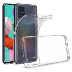 Viedtālruņa aizmugurējais vāciņš Samsung Galaxy A51 Clear case 2mm Transparent