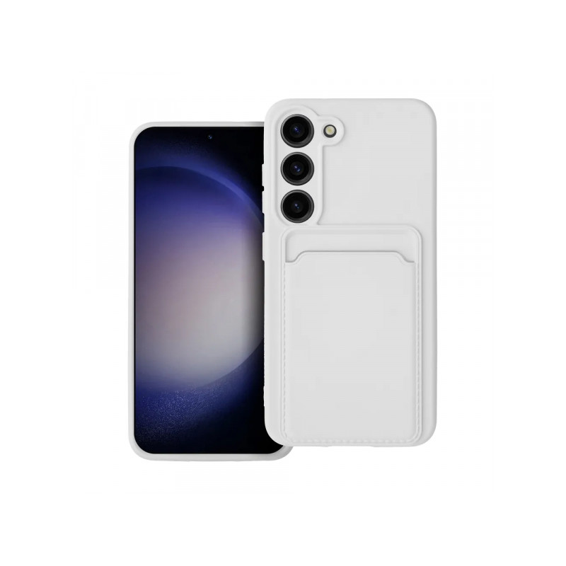 Nutitelefoni tagakaas Samsung Galaxy A52 / A52 5G / A52s 5G KAARDIKORD Valge