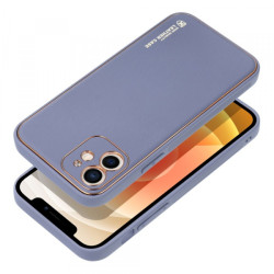 Viedtālruņa aizmugurējais vāciņš Apple iPhone 14 Plus Leather Zila