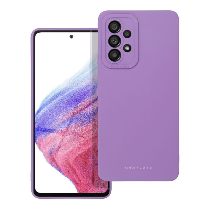 Nutitelefoni tagakaas Samsung Galaxy A53 5G Ohvitser Violetne