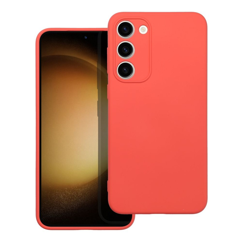 Nutitelefoni tagakaas Samsung Galaxy S23 Plus Silikoonist OSA Virsik