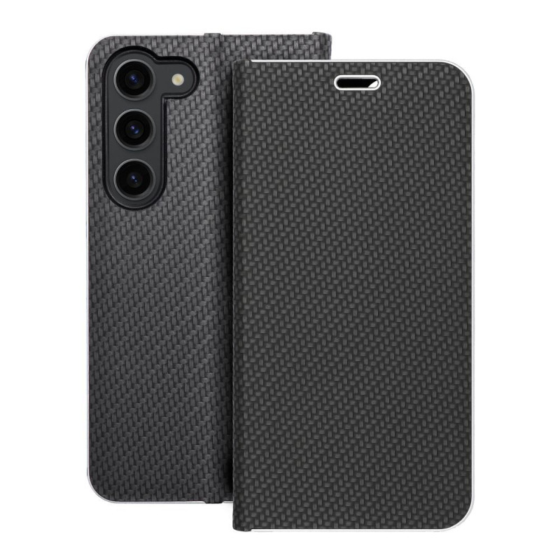 Viedtālruņa atveramais maciņš Samsung Galaxy S23 Luna Black