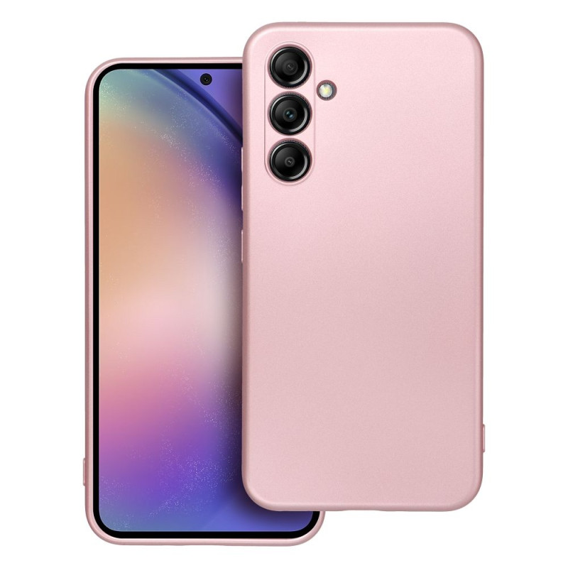 Viedtālruņa aizmugurējais vāciņš Samsung Galaxy A54 5G Metallic Pink