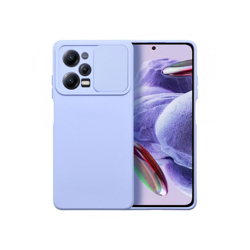 Nutitelefoni tagakaas Xiaomi Redmi Note 12 Pro 5G Nukkvõlli slaid Lavendel