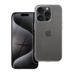Viedtālruņa aizmugurējais vāciņš Apple iPhone 15 Pro Clear Case Transparent
