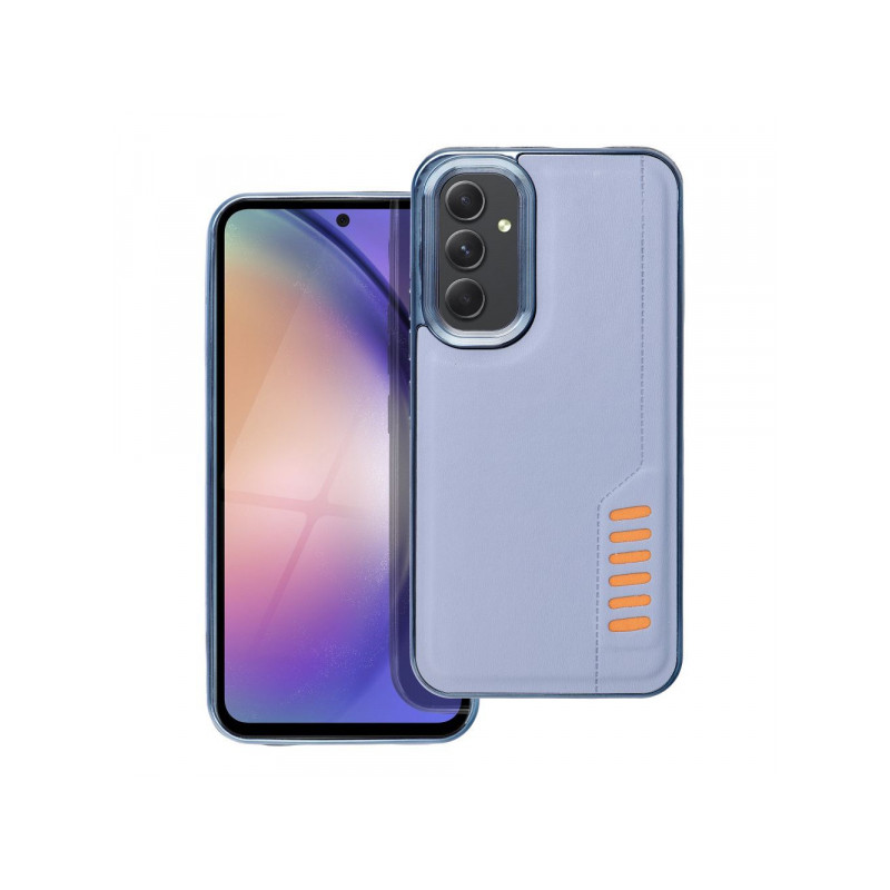 Viedtālruņa aizmugurējais vāciņš Samsung Galaxy A54 5G Milano case Zila