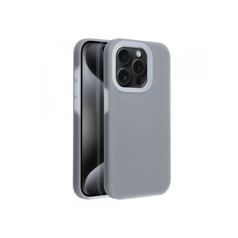 Viedtālruņa aizmugurējais vāciņš Apple iPhone 12 Pro Candy case Pelēka