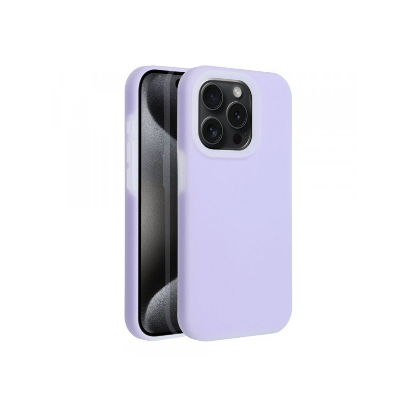 Viedtālruņa aizmugurējais vāciņš Apple iPhone 15 Pro Max Candy case Violet
