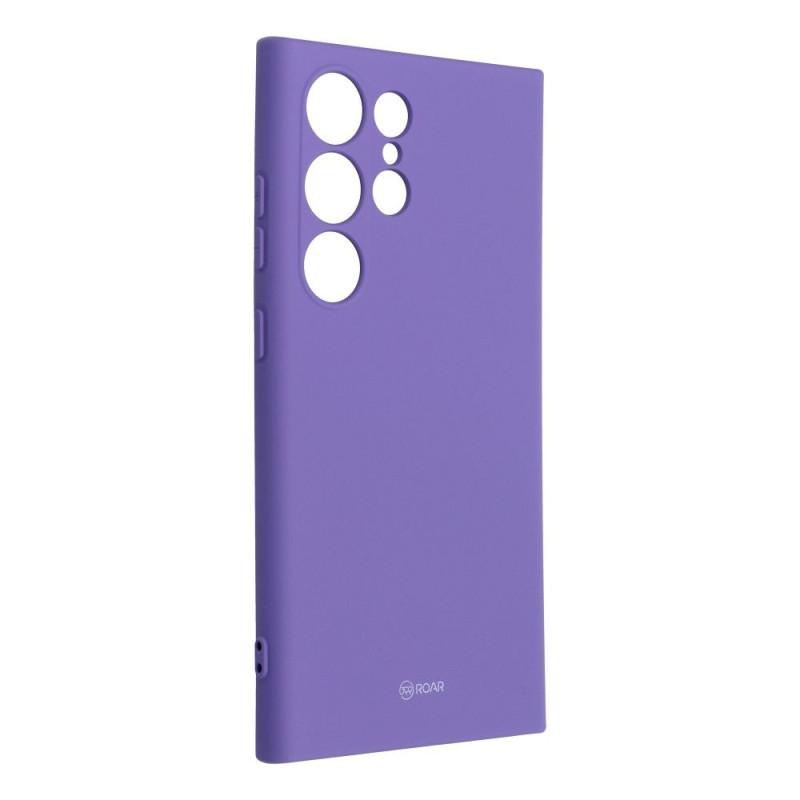 Viedtālruņa aizmugurējais vāciņš Samsung Galaxy S24 Ultra Colorful Purpura