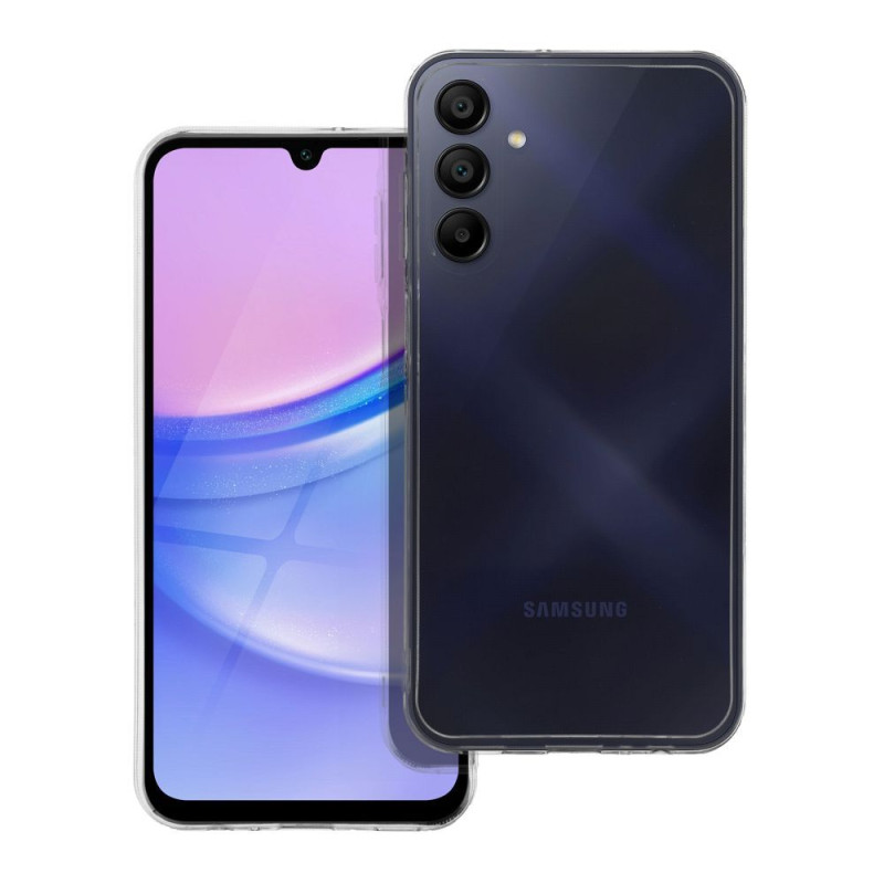 Nutitelefoni tagakaas Samsung Galaxy A15 5G Läbipaistev korpus 2mm Läbipaistev