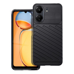 Viedtālruņa aizmugurējais vāciņš Xiaomi Redmi 13C Thunder Black