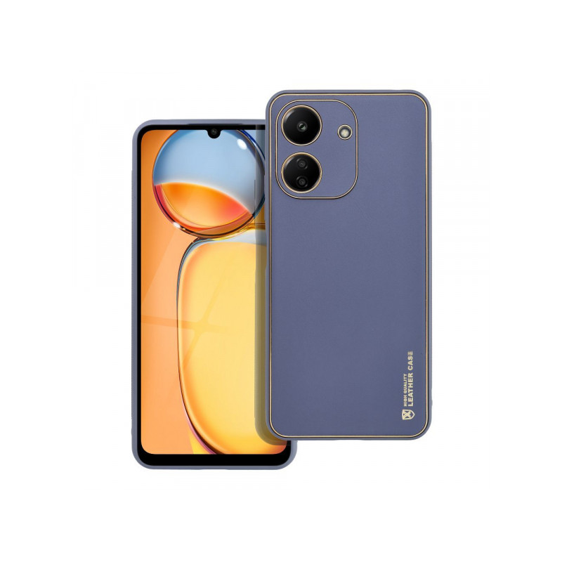 Nutitelefoni tagakaas Xiaomi Redmi 13C Nahk Sinine