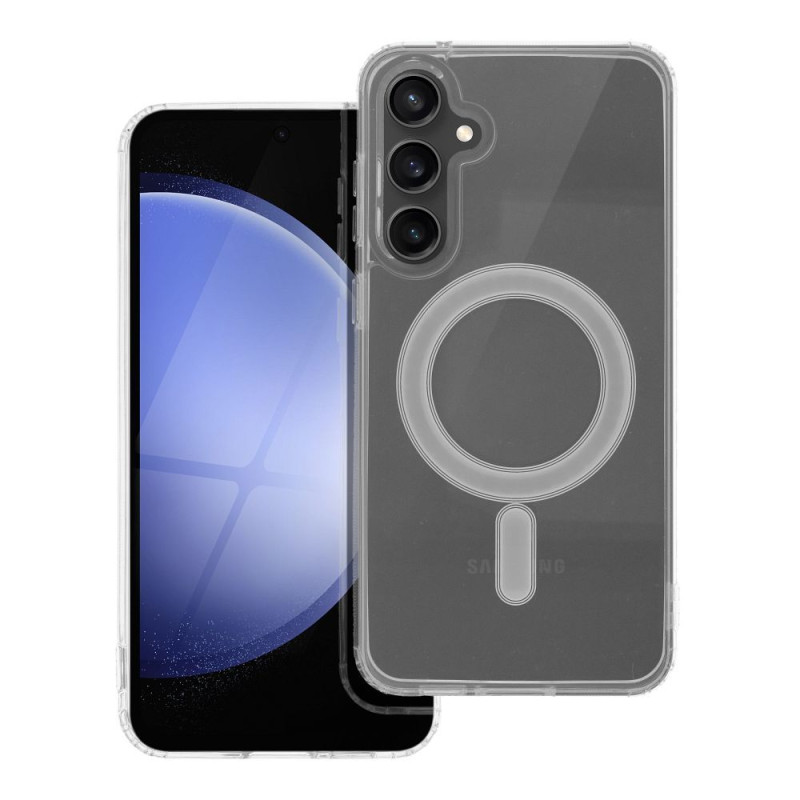 Viedtālruņa aizmugurējais vāciņš Samsung Galaxy S23 FE Magsafe Case Transparent