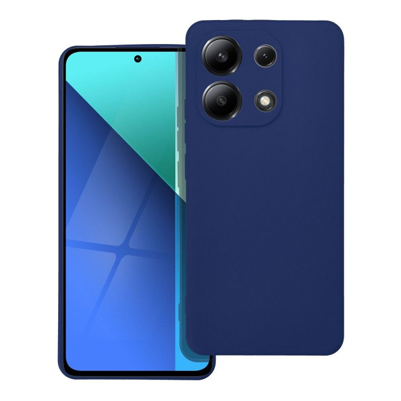 Viedtālruņa aizmugurējais vāciņš Xiaomi Redmi Note 13 Silicone case Gaiši zila