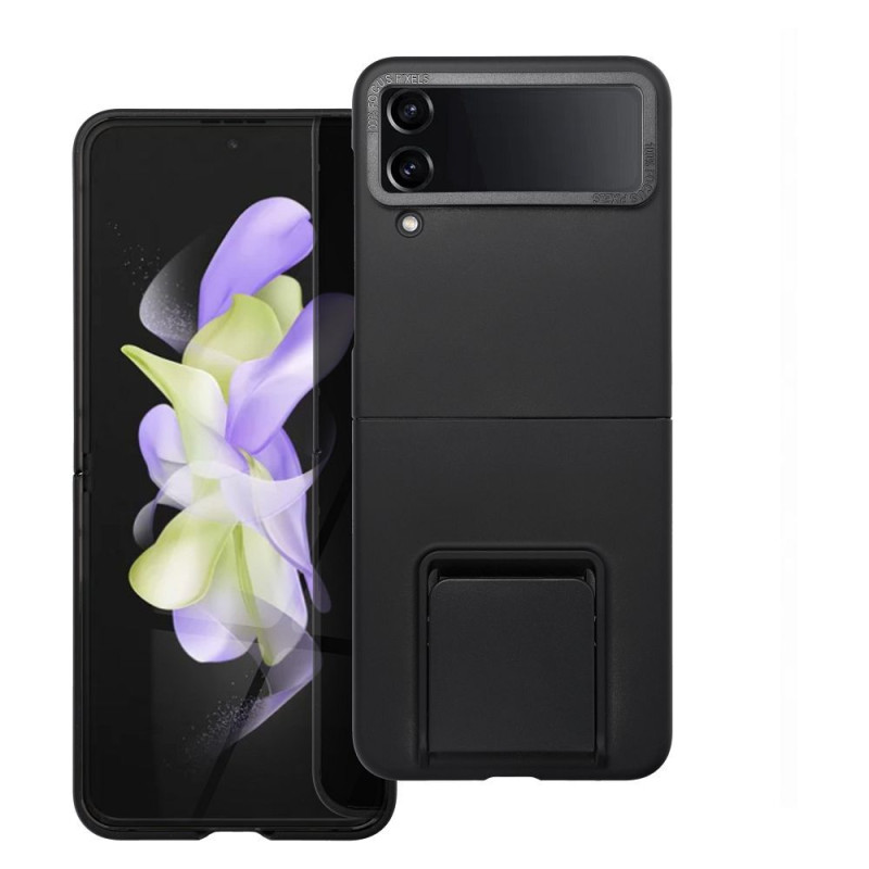 Nutitelefoni klapiümbris Samsung Galaxy Z Flip 4 Aluse ümbris Must