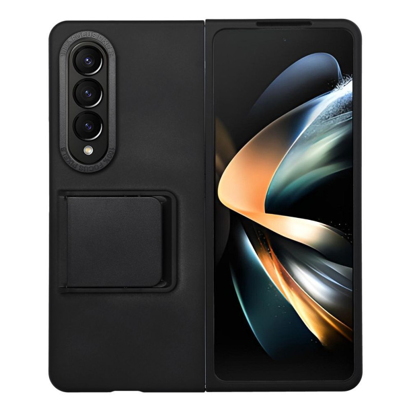Viedtālruņa atveramais maciņš Samsung Galaxy Z Fold 4 Stand case Melna
