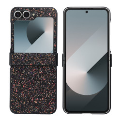 Viedtālruņa aizmugurējais vāciņš Samsung Galaxy Z Flip 6 Shine Melna