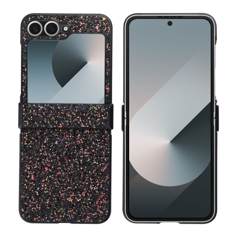 Viedtālruņa aizmugurējais vāciņš Samsung Galaxy Z Flip 6 Shine Melna