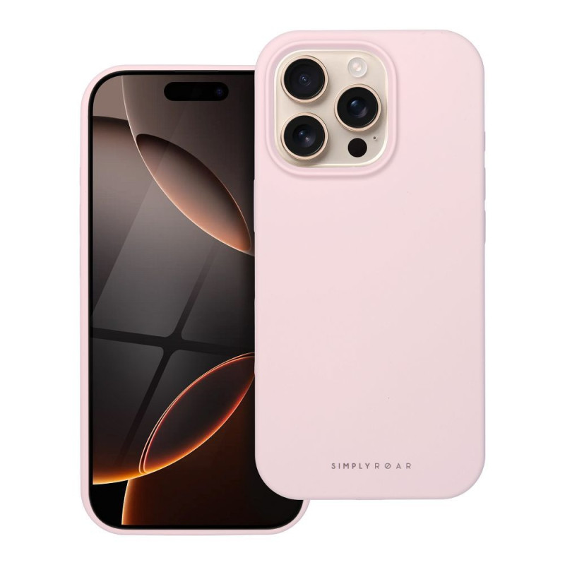 Viedtālruņa aizmugurējais vāciņš Apple iPhone 16 Pro Cloud Skin Rozā