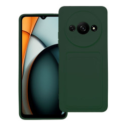 Viedtālruņa aizmugurējais vāciņš Xiaomi Redmi A3 CARD Case Zaļa