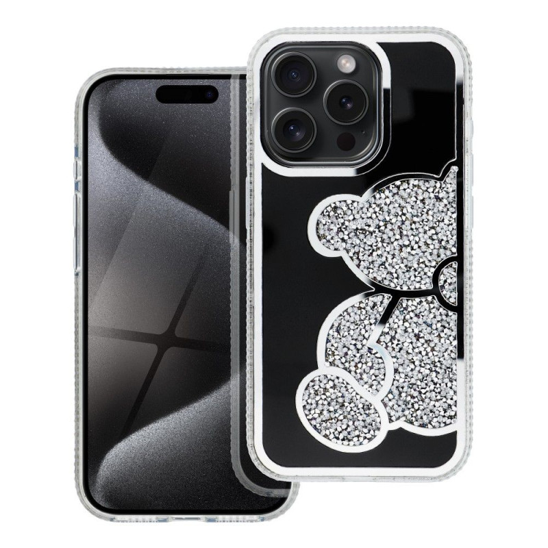 Viedtālruņa aizmugurējais vāciņš Apple Iphone 16 iPhone 16 Sudraba