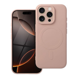 Viedtālruņa aizmugurējais vāciņš Apple iPhone 16 Pro Mag Cover Pink