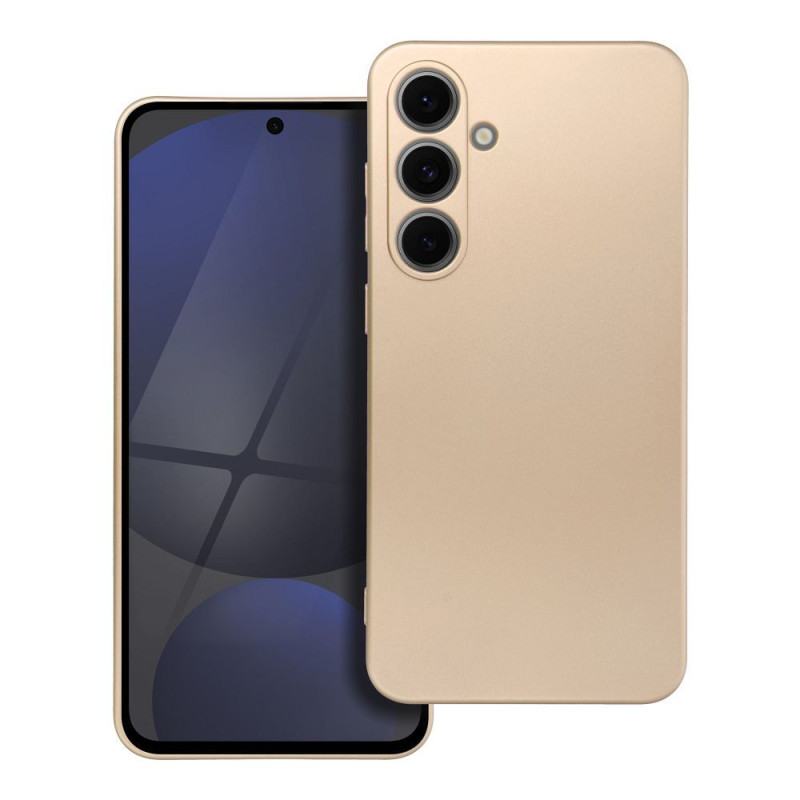 Viedtālruņa aizmugurējais vāciņš Samsung Galaxy S24 FE Metallic Zelta