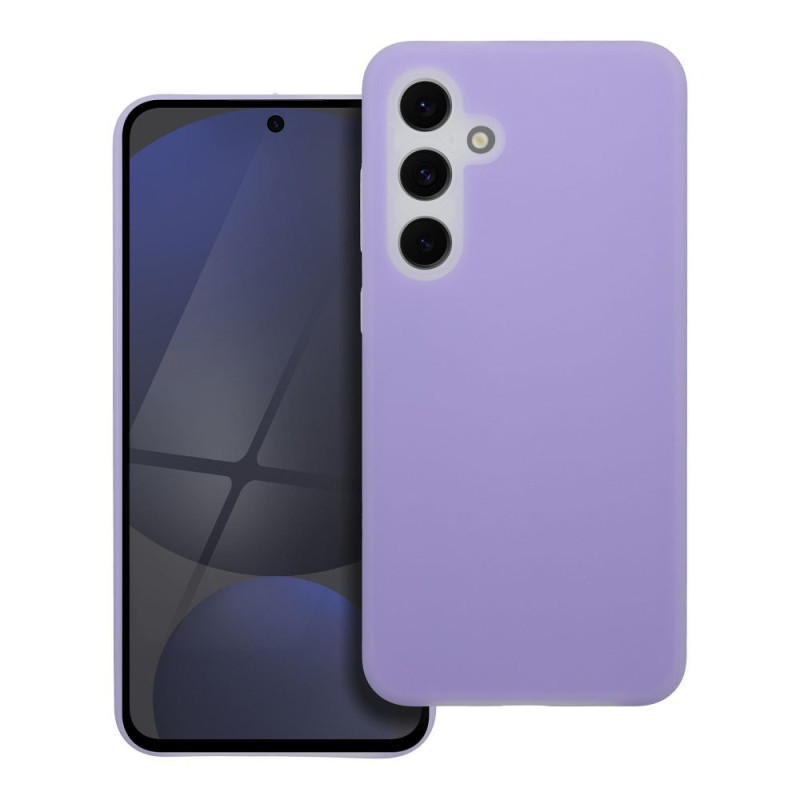 Viedtālruņa aizmugurējais vāciņš Samsung Galaxy S24 FE Candy case Purpura