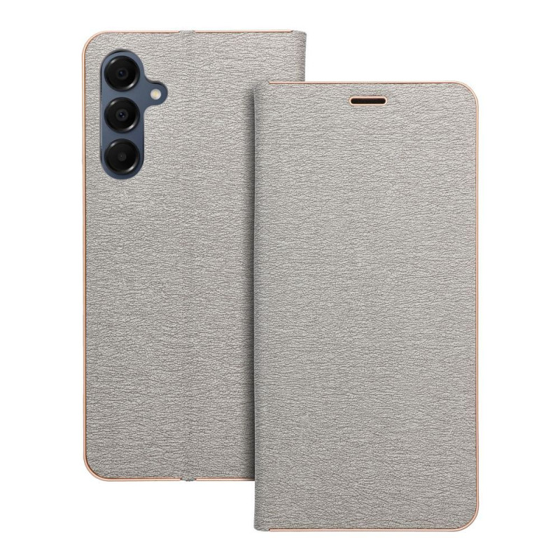 Nutitelefoni klapiümbris Samsung Galaxy A16 Luna raamat Hõbe