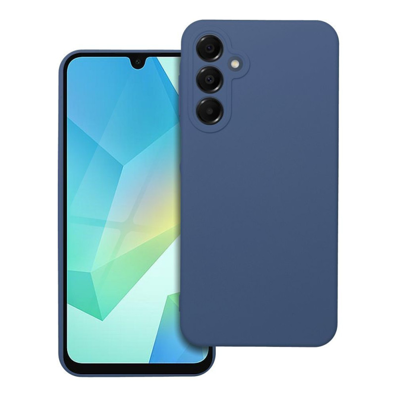 Viedtālruņa aizmugurējais vāciņš Samsung Galaxy A16 Silicone case Blue