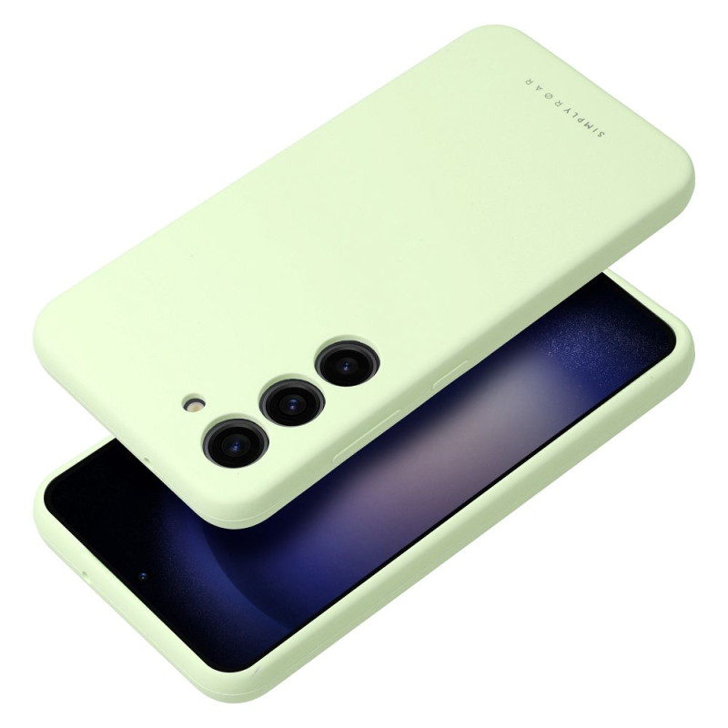 Nutitelefoni tagakaas Samsung Galaxy A16 Pilve nahk Heleroheline