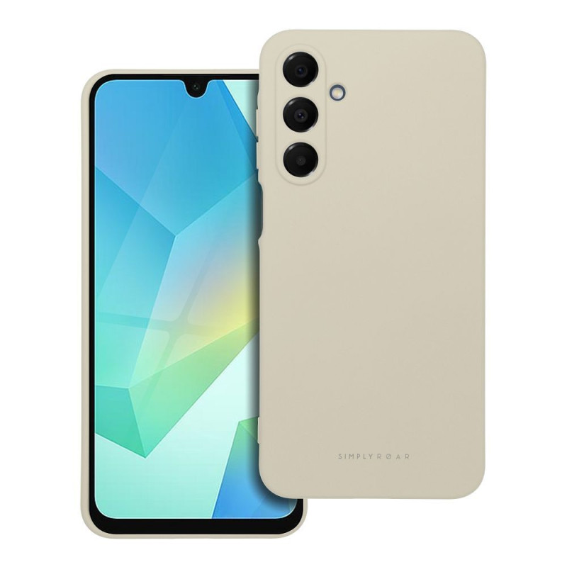 Viedtālruņa aizmugurējais vāciņš Samsung Galaxy A16 Roar Space Case Balta Titāna