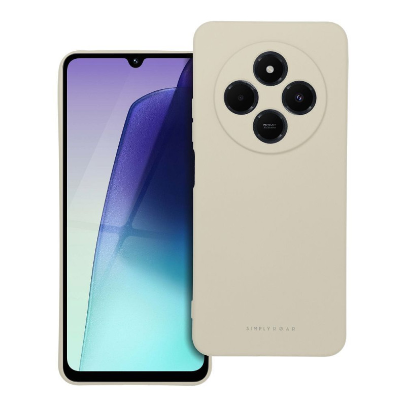 Viedtālruņa aizmugurējais vāciņš Xiaomi Redmi 14C Roar Space Case Balta Titāna