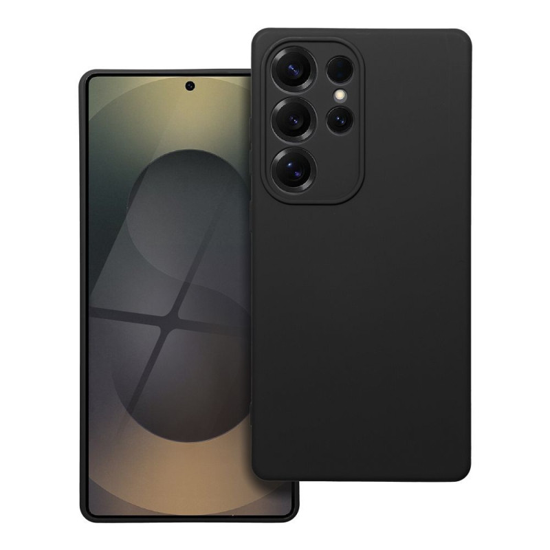 Viedtālruņa aizmugurējais vāciņš Samsung Galaxy S25 Ultra Silicon Black