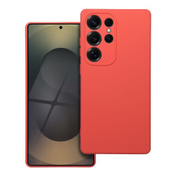 Viedtālruņa aizmugurējais vāciņš Samsung Galaxy S25 Ultra Silicon Peach