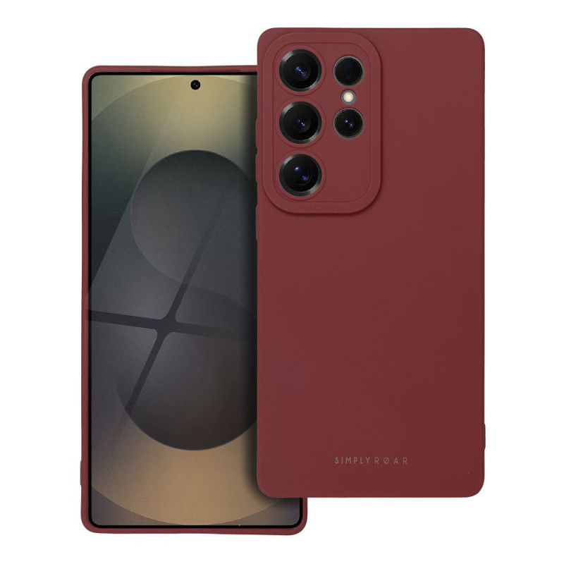 Nutitelefoni tagakaas Samsung Galaxy S25 Ultra Ohvitser Punane